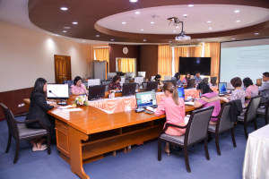 การประชุม คกก.ดำเนินงานคลังหน่วยกิต มรท.