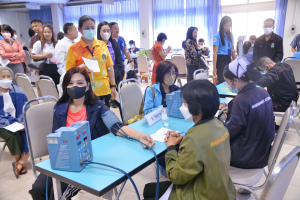 งานสวัสดิการ จัดโครงการตรวจสุขภาพบุคลากร มรท. ประจำปี พ.ศ. 2566