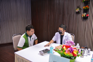 งานสวัสดิการ จัดโครงการตรวจสุขภาพบุคลากร มรท. ประจำปี พ.ศ. 2566