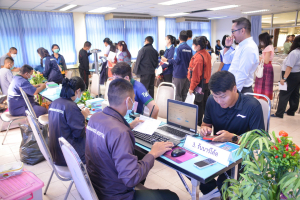 งานสวัสดิการ จัดโครงการตรวจสุขภาพบุคลากร มรท. ประจำปี พ.ศ. 2566