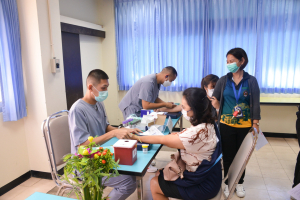 งานสวัสดิการ จัดโครงการตรวจสุขภาพบุคลากร มรท. ประจำปี พ.ศ. 2566