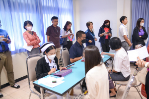 งานสวัสดิการ จัดโครงการตรวจสุขภาพบุคลากร มรท. ประจำปี พ.ศ. 2566