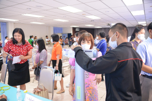 งานสวัสดิการ จัดโครงการตรวจสุขภาพบุคลากร มรท. ประจำปี พ.ศ. 2566