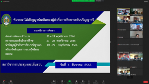 การประชุมสภา มรท. ครั้งที่ 13/66