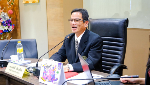 อธิการบดี มรท. นำทีม คกก.พัฒนาหลักสูตรปฐมวัยและประถมศึกษา รร.สาธิต ดูงาน รร.สาธิต 