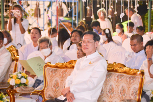 มรท. ร่วมกิจกรรมสวดมนต์ข้ามปี เสริมสิริมงคลทั่วไทย ส่งท้ายปีเก่า ต้อนรับศักราชใหม่ 2567