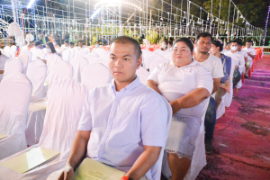 มรท. ร่วมกิจกรรมสวดมนต์ข้ามปี เสริมสิริมงคลทั่วไทย ส่งท้ายปีเก่า ต้อนรับศักราชใหม่ 2567