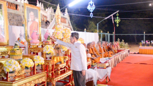 มรท. ร่วมกิจกรรมสวดมนต์ข้ามปี เสริมสิริมงคลทั่วไทย ส่งท้ายปีเก่า ต้อนรับศักราชใหม่ 2567