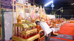 มรท. ร่วมกิจกรรมสวดมนต์ข้ามปี เสริมสิริมงคลทั่วไทย ส่งท้ายปีเก่า ต้อนรับศักราชใหม่ 2567