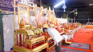 มรท. ร่วมกิจกรรมสวดมนต์ข้ามปี เสริมสิริมงคลทั่วไทย ส่งท้ายปีเก่า ต้อนรับศักราชใหม่ 2567
