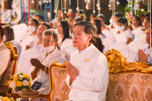 มรท. ร่วมกิจกรรมสวดมนต์ข้ามปี เสริมสิริมงคลทั่วไทย ส่งท้ายปีเก่า ต้อนรับศักราชใหม่ 2567