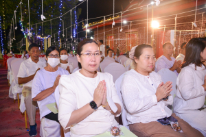 มรท. ร่วมกิจกรรมสวดมนต์ข้ามปี เสริมสิริมงคลทั่วไทย ส่งท้ายปีเก่า ต้อนรับศักราชใหม่ 2567