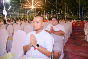 มรท. ร่วมกิจกรรมสวดมนต์ข้ามปี เสริมสิริมงคลทั่วไทย ส่งท้ายปีเก่า ต้อนรับศักราชใหม่ 2567