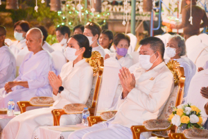 มรท. ร่วมกิจกรรมสวดมนต์ข้ามปี เสริมสิริมงคลทั่วไทย ส่งท้ายปีเก่า ต้อนรับศักราชใหม่ 2567