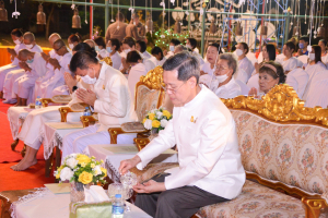 มรท. ร่วมกิจกรรมสวดมนต์ข้ามปี เสริมสิริมงคลทั่วไทย ส่งท้ายปีเก่า ต้อนรับศักราชใหม่ 2567