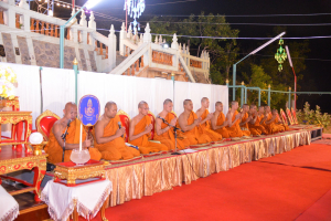 มรท. ร่วมกิจกรรมสวดมนต์ข้ามปี เสริมสิริมงคลทั่วไทย ส่งท้ายปีเก่า ต้อนรับศักราชใหม่ 2567