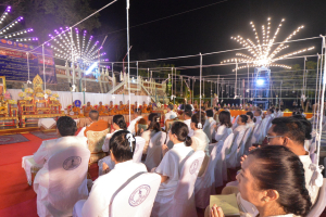 มรท. ร่วมกิจกรรมสวดมนต์ข้ามปี เสริมสิริมงคลทั่วไทย ส่งท้ายปีเก่า ต้อนรับศักราชใหม่ 2567