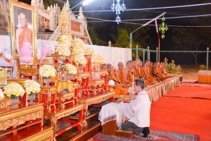 มรท. ร่วมกิจกรรมสวดมนต์ข้ามปี เสริมสิริมงคลทั่วไทย ส่งท้ายปีเก่า ต้อนรับศักราชใหม่ 2567