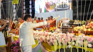 มรท. ร่วมกิจกรรมสวดมนต์เพื่อความเป็นสิริมงคล เนื่องในโอกาสวันขึ้นปีใหม่ 2567