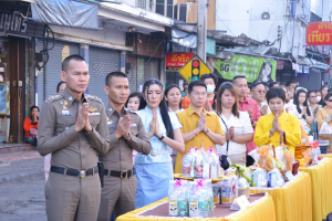 มรท. ร่วมพิธีทำบุญตักบาตรวันขึ้นปีใหม่ พ.ศ. 2567