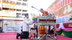 มรท. ร่วมพิธีทำบุญตักบาตรวันขึ้นปีใหม่ พ.ศ. 2567