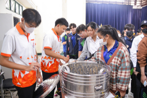 คณะเทคโนโลยีสารสนเทศ จัดโครงการส่งเสริมการแสดงออกทางศิลปวัฒนธรรมไทยฯ