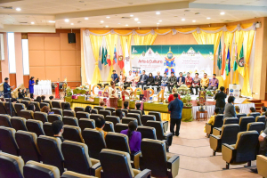 มรท. ร่วมการประชุมเตรียมการจัดงานและร่วมแถลงข่าวการประชุมวิชาการเครือข่ายศิลปวัฒนธรรมมหาวิทยาลัยแห่งประเทศไทย ระดับชาติ ครั้งที่ 4 และระดับนานาชาติ ครั้งที่ 14 พลังศิลปวัฒนธรรมสร้างสรรค์เศรษฐกิจ