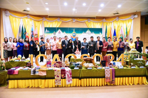 มรท. ร่วมการประชุมเตรียมการจัดงานและร่วมแถลงข่าวการประชุมวิชาการเครือข่ายศิลปวัฒนธรรมมหาวิทยาลัยแห่งประเทศไทย ระดับชาติ ครั้งที่ 4 และระดับนานาชาติ ครั้งที่ 14 พลังศิลปวัฒนธรรมสร้างสรรค์เศรษฐกิจ