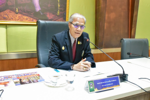 มรท. ร่วมการประชุมเตรียมการจัดงานและร่วมแถลงข่าวการประชุมวิชาการเครือข่ายศิลปวัฒนธรรมมหาวิทยาลัยแห่งประเทศไทย ระดับชาติ ครั้งที่ 4 และระดับนานาชาติ ครั้งที่ 14 พลังศิลปวัฒนธรรมสร้างสรรค์เศรษฐกิจ