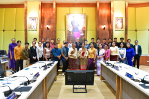 มรท. ร่วมการประชุมเตรียมการจัดงานและร่วมแถลงข่าวการประชุมวิชาการเครือข่ายศิลปวัฒนธรรมมหาวิทยาลัยแห่งประเทศไทย ระดับชาติ ครั้งที่ 4 และระดับนานาชาติ ครั้งที่ 14 พลังศิลปวัฒนธรรมสร้างสรรค์เศรษฐกิจ