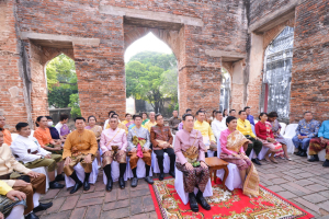 มรท. ร่วมพิธีขอพระบรมราชานุญาตจัดงานแผ่นดินสมเด็จพระนารายณ์มหาราช ประจำปี พ.ศ. 2567