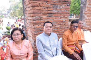 มรท. ร่วมพิธีขอพระบรมราชานุญาตจัดงานแผ่นดินสมเด็จพระนารายณ์มหาราช ประจำปี พ.ศ. 2567