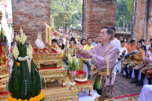 มรท. ร่วมพิธีขอพระบรมราชานุญาตจัดงานแผ่นดินสมเด็จพระนารายณ์มหาราช ประจำปี พ.ศ. 2567