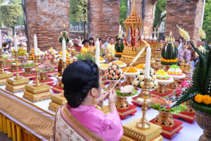 มรท. ร่วมพิธีขอพระบรมราชานุญาตจัดงานแผ่นดินสมเด็จพระนารายณ์มหาราช ประจำปี พ.ศ. 2567