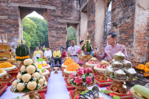 มรท. ร่วมพิธีขอพระบรมราชานุญาตจัดงานแผ่นดินสมเด็จพระนารายณ์มหาราช ประจำปี พ.ศ. 2567