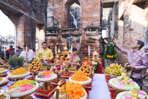 มรท. ร่วมพิธีขอพระบรมราชานุญาตจัดงานแผ่นดินสมเด็จพระนารายณ์มหาราช ประจำปี พ.ศ. 2567