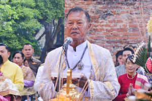 มรท. ร่วมพิธีขอพระบรมราชานุญาตจัดงานแผ่นดินสมเด็จพระนารายณ์มหาราช ประจำปี พ.ศ. 2567