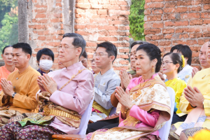 มรท. ร่วมพิธีขอพระบรมราชานุญาตจัดงานแผ่นดินสมเด็จพระนารายณ์มหาราช ประจำปี พ.ศ. 2567