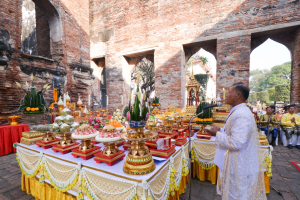 มรท. ร่วมพิธีขอพระบรมราชานุญาตจัดงานแผ่นดินสมเด็จพระนารายณ์มหาราช ประจำปี พ.ศ. 2567