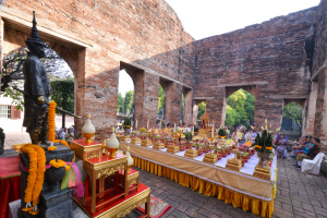 มรท. ร่วมพิธีขอพระบรมราชานุญาตจัดงานแผ่นดินสมเด็จพระนารายณ์มหาราช ประจำปี พ.ศ. 2567