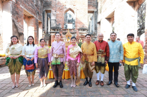 มรท. ร่วมพิธีขอพระบรมราชานุญาตจัดงานแผ่นดินสมเด็จพระนารายณ์มหาราช ประจำปี พ.ศ. 2567