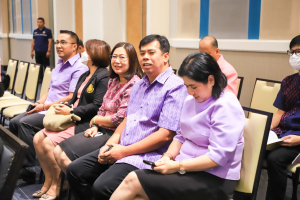 ผู้บริหาร คณาจารย์ นักศึกษา ร่วมการประชุมการขับเคลื่อนนโยบายการบริหารงานเชิงพื้นที่โดยใช้กลไกการบริหารเชิงพื้นที่แบบบูรณาการ