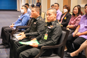 ผู้บริหาร คณาจารย์ นักศึกษา ร่วมการประชุมการขับเคลื่อนนโยบายการบริหารงานเชิงพื้นที่โดยใช้กลไกการบริหารเชิงพื้นที่แบบบูรณาการ