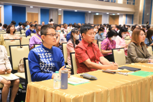ผู้บริหาร คณาจารย์ นักศึกษา ร่วมการประชุมการขับเคลื่อนนโยบายการบริหารงานเชิงพื้นที่โดยใช้กลไกการบริหารเชิงพื้นที่แบบบูรณาการ