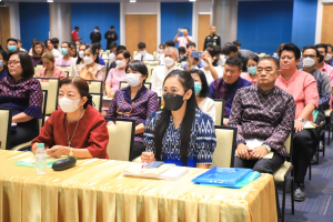 ผู้บริหาร คณาจารย์ นักศึกษา ร่วมการประชุมการขับเคลื่อนนโยบายการบริหารงานเชิงพื้นที่โดยใช้กลไกการบริหารเชิงพื้นที่แบบบูรณาการ