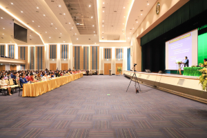 ผู้บริหาร คณาจารย์ นักศึกษา ร่วมการประชุมการขับเคลื่อนนโยบายการบริหารงานเชิงพื้นที่โดยใช้กลไกการบริหารเชิงพื้นที่แบบบูรณาการ
