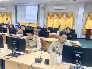 อธิการบดี และผู้ช่วยอธิการบดี ร่วมการประชุมขับเคลื่อนยกระดับเมืองและการกระตุ้นเศรษฐกิจท้องถิ่นอย่างยั่งยืน จ.สิงห์บุรี