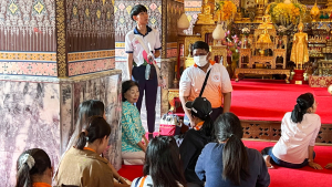 ชุมนุมรักษ์กลอนกานท์ขับขานทำนองเสนาะ จัดโครงการ ทอดน่อง  ล่องเรือ ตามรอยโคลง ตามรอยคำ