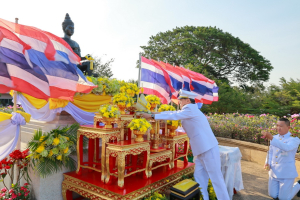 มรท. ร่วมพิธีถวายราชสักการะพ่อขุนรามคำแหงมหาราช