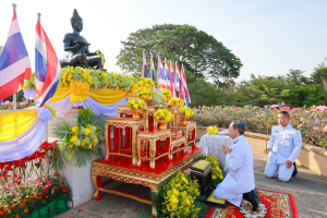 มรท. ร่วมพิธีถวายราชสักการะพ่อขุนรามคำแหงมหาราช